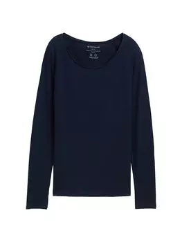 Лонгслив TOM TAILOR Shirt, морской синий