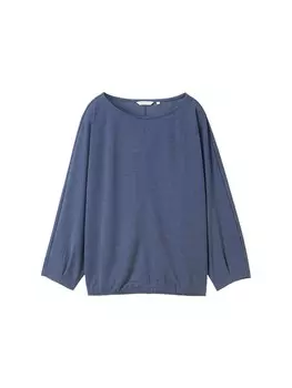 Лонгслив TOM TAILOR Shirt, темно-синий