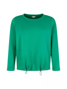 Лонгслив Tom Tailor, зеленый