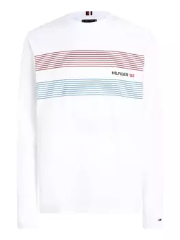Лонгслив Tommy Hilfiger 1985, белый