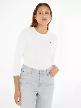 Лонгслив Tommy Hilfiger 1985, белый
