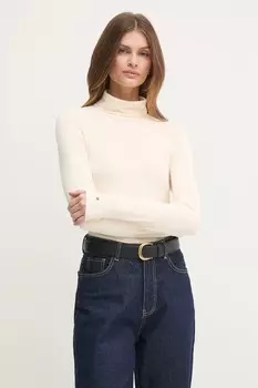 Лонгслив Tommy Hilfiger, бежевый