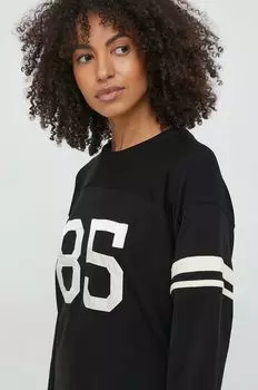 Лонгслив Tommy Hilfiger, черный