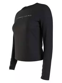 Лонгслив Tommy Hilfiger, черный