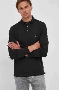 Лонгслив Tommy Hilfiger, черный