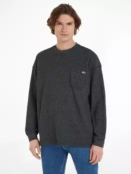 Лонгслив Tommy Hilfiger, черный