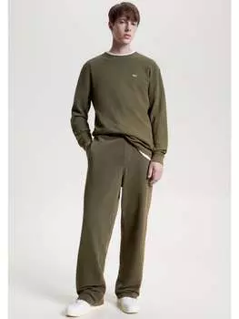 Лонгслив Tommy Hilfiger, хаки