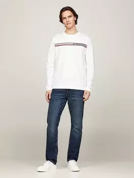 Лонгслив Tommy Hilfiger Longsleeve, белый