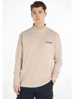 Лонгслив Tommy Hilfiger, песочный