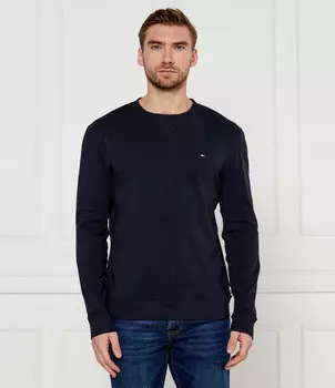 Лонгслив Tommy Hilfiger Regular Fit, темно-синий