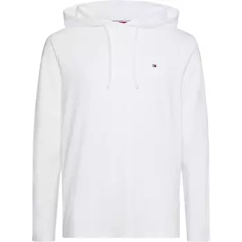 Лонгслив Tommy Hilfiger с капюшоном, белый