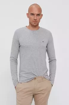 Лонгслив Tommy Hilfiger, серый