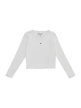 Лонгслив TOMMY HILFIGER Shirt Essential, белый