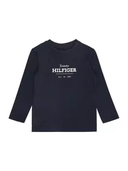 Лонгслив TOMMY HILFIGER Shirt MONOTYPE, темно-синий