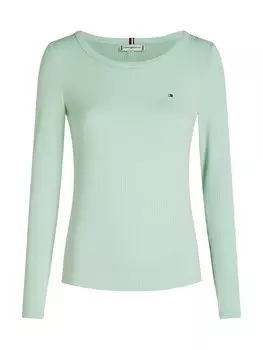 Лонгслив TOMMY HILFIGER Shirt, мятный