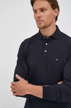Лонгслив Tommy Hilfiger, темно-синий