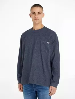 Лонгслив Tommy Hilfiger, темно-синий