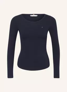 Лонгслив TOMMY HILFIGER, темно-синий