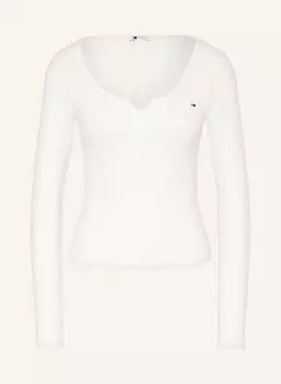Лонгслив TOMMY JEANS, экрю