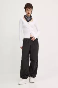 Лонгслив Tommy Jeans, белый