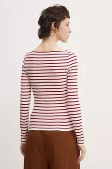 Лонгслив Tommy Jeans, бежевый