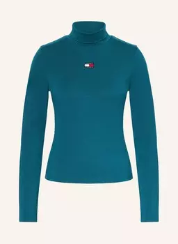 Лонгслив TOMMY JEANS, цвет PETROL