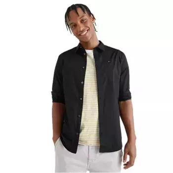 Лонгслив Tommy Jeans DM0DM04405, черный