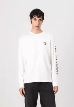 Лонгслив Tommy Jeans, кремовый