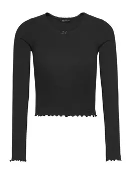 Лонгслив Tommy Jeans Shirt, черный
