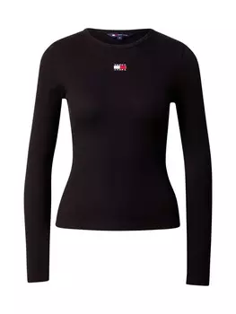 Лонгслив Tommy Jeans Shirt, черный