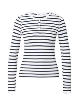 Лонгслив Tommy Jeans Shirt, темно-синий