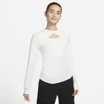 Лонгслив-топ Nike Sportswear Women's Cutout, белый