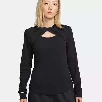 Лонгслив-топ Nike Sportswear Women's Cutout, черный