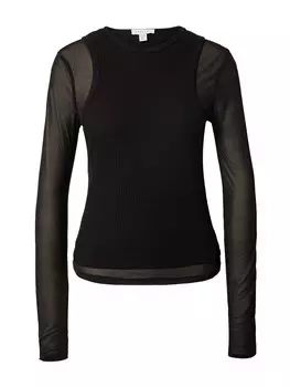 Лонгслив Topshop, черный