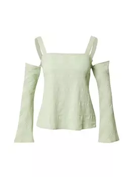 Лонгслив Topshop, цвет Pastel Green