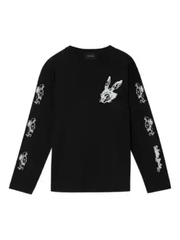 Лонгслив Tortoise & Hare Simone Rocha, черный