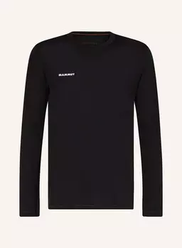 Лонгслив tree wool fl MAMMUT, черный