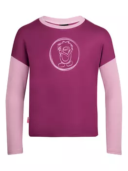 Лонгслив Trollkids Preikestolen, фиолетовый