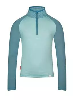 Лонгслив Trollkids Rauland, бирюзовый