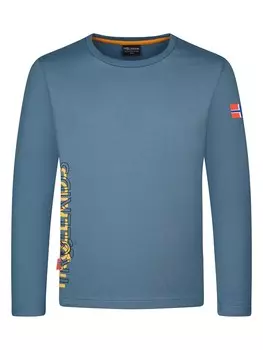 Лонгслив Trollkids Stavanger, синий