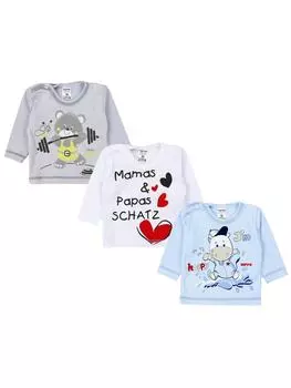 Лонгслив TupTam, цвет grau/kombi