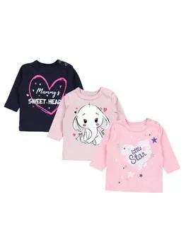 Лонгслив TupTam, цвет rosa/kombi