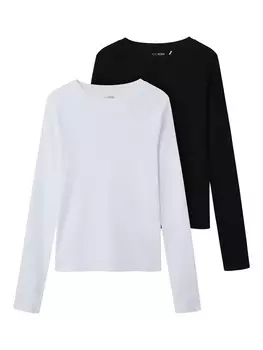 Лонгслив TWO SOON Shirt, черный