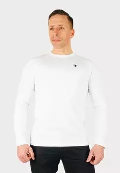 Лонгслив U.S. Polo Assn., белый