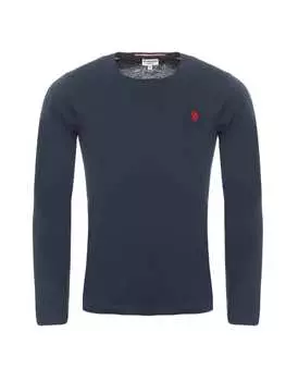 Лонгслив U.S. Polo Assn., цвет der farbe navy
