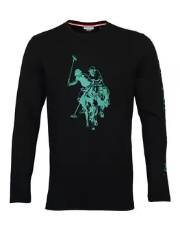 Лонгслив U.S. POLO ASSN. Shirt, черный