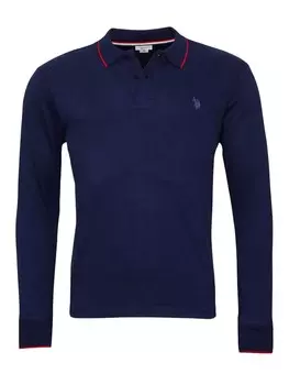 Лонгслив U.S. POLO ASSN. Shirt, темно-синий