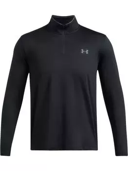 Лонгслив Ua Matchplay 1/4 Zip Under Armour, черный