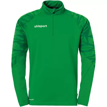 Лонгслив uhlsport 1/4 ZIP TOP GOAL 25 1/4 ZIP TOP, цвет grn/lagune