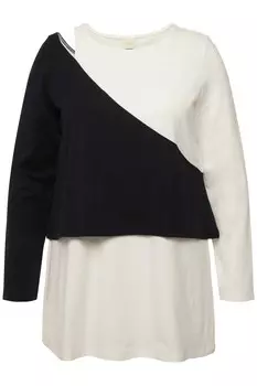 Лонгслив Ulla Popken, белый